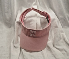 Nebraska, Huskers, Top of the World, visor pink, adjustable, embroidered