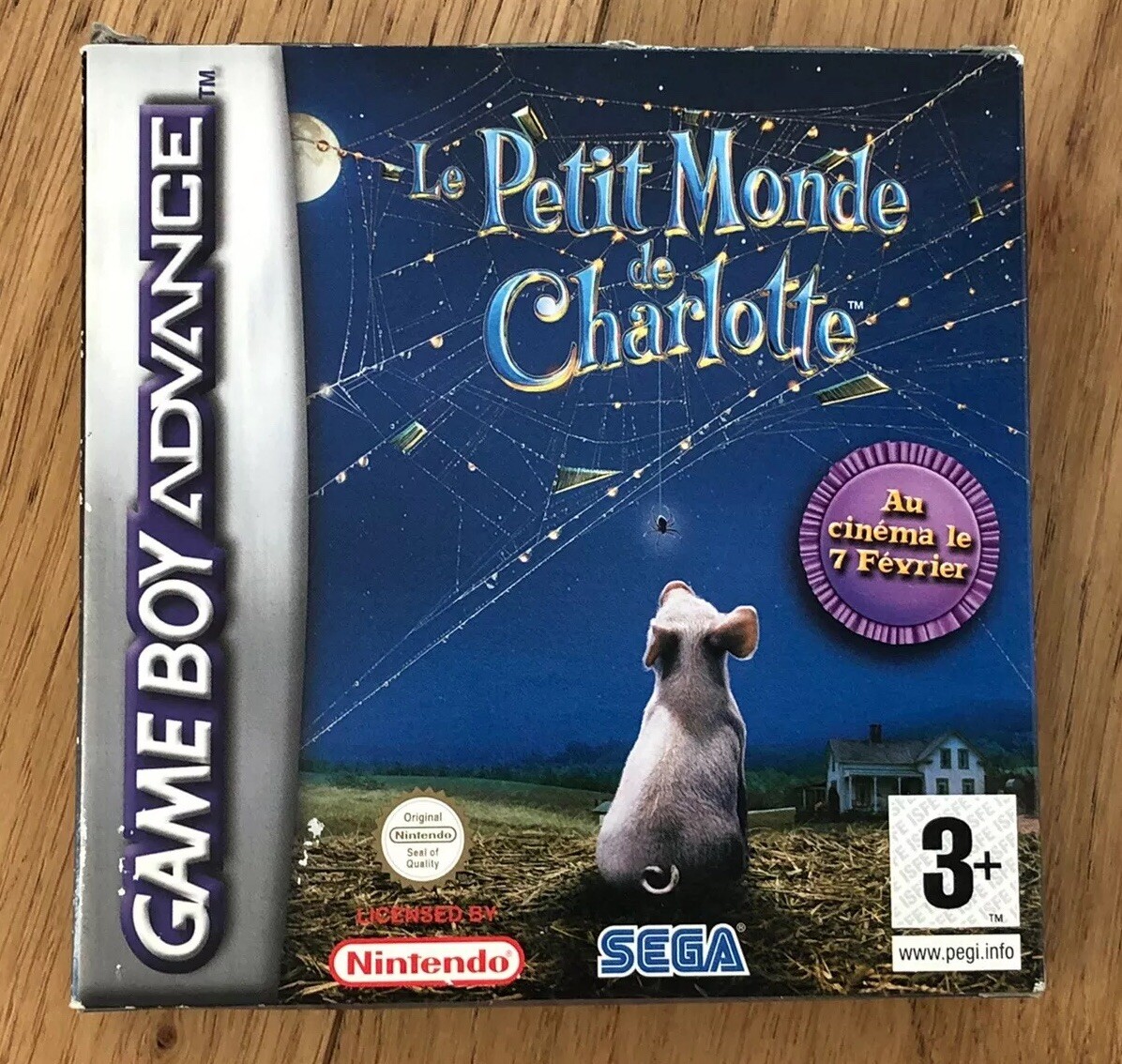 JEU NINTENDO GAME BOY ADVANCE GBA : LE PETIT MONDE DE CHARLOTTE @ PROMO A SAISIR