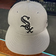 New Era 59FIFTY MLB Basic Grey Hat Chicago White Sox 7.5 (59.6cm) 