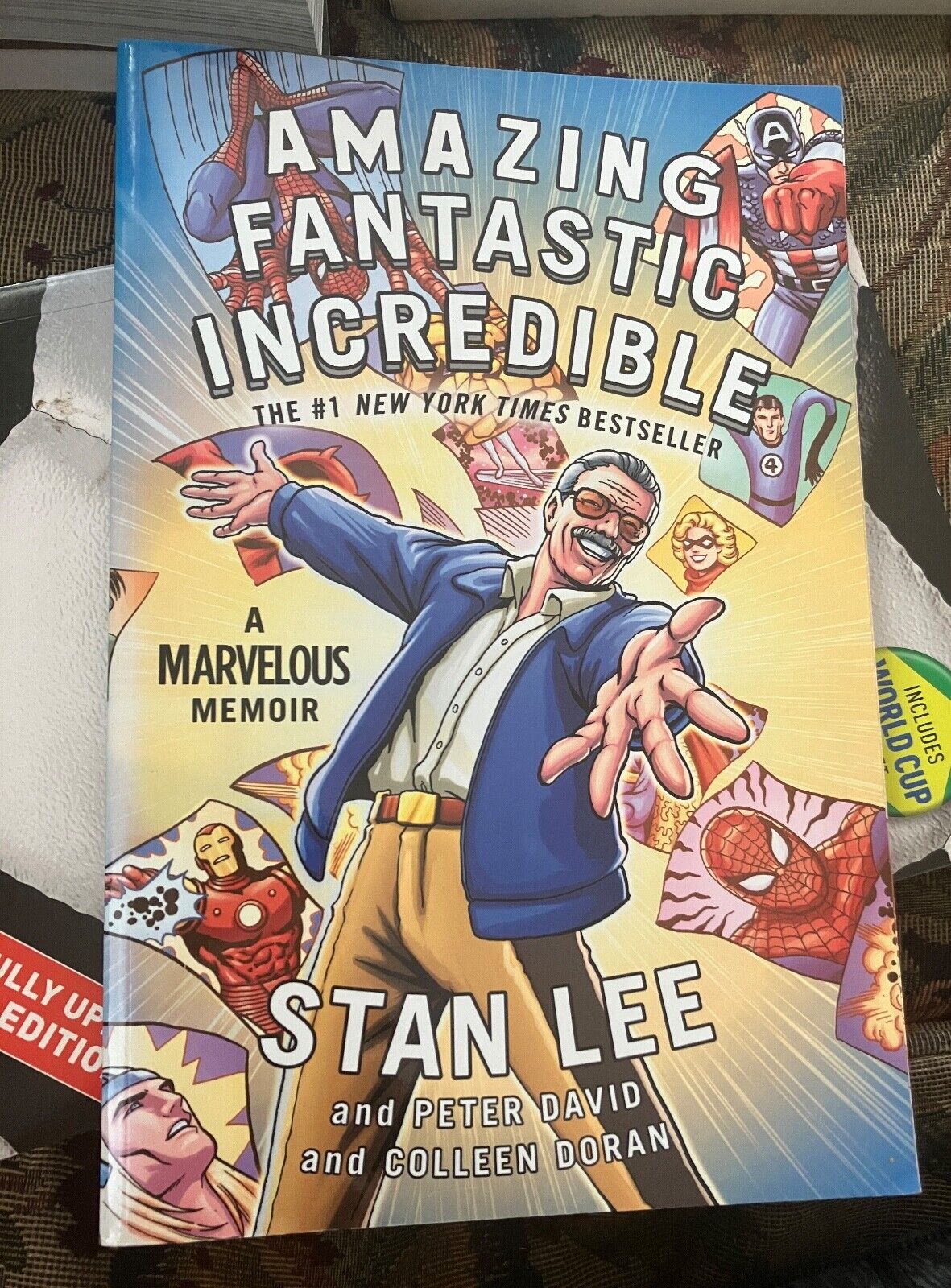 AMAZING FANTASTIC INCREDIBLE : A Memoir by Stan Lee  [Paperback]