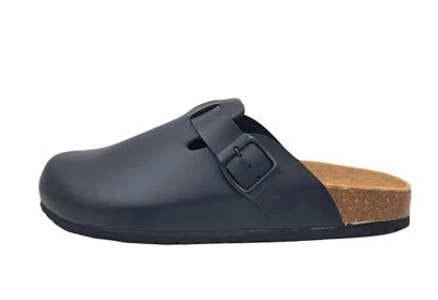 Supersoft Clog Pantolette schwarz Herren Schuhe 176024