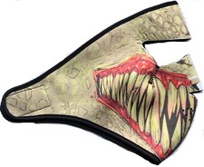 Máscara de calavera para motocicleta motociclista monopatín reversible motociclista esquí máscara facial