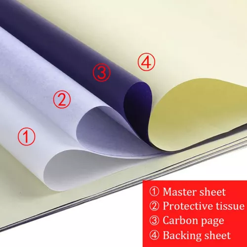 Tattoo Transfer Paper Stencil Carbon Thermal Tracing Hectograph A4 Wholesale - Picture 1 of 12