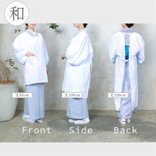 Kappogi Japanese Traditional Apron Over Kimono Smock Cooking Restaurant 3 Length