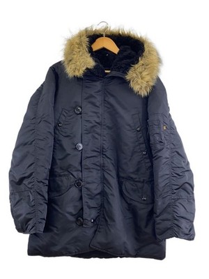 Alpha Industries N-3B/Flight Jacket/L/Nylon/Blk/Plain/26200 3645