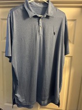 Polo Ralph Lauren Performance Golf Polo Shirt Men  s XL Casual Polyester Blue