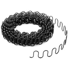 62 Feet Zig Zag 11 Gauge Upholstery Springs Roll, Sinuous Springs for Sofa Ba...