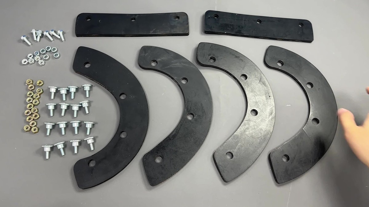 Auger Paddle Set For Honda 72522-747-010 72521-747-000 Hs521 Hs621