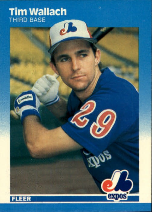 1987 Fleer #334 Tim Wallach - BB