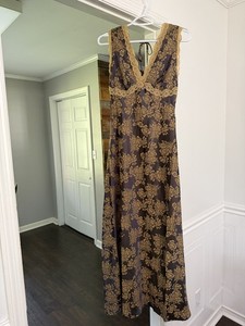 sincerely jules brown dress Standard Size:S luxury-silk Lulus, True Love White horse bit hardware closures