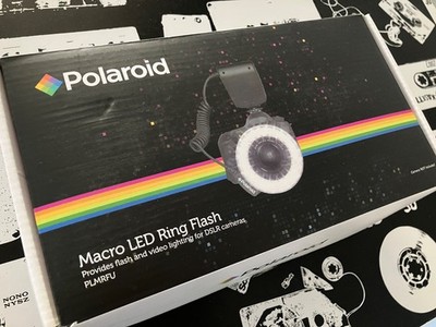 POLAROID Macro LED Ring Flash for DSLRs PLMRFU Pre-owned