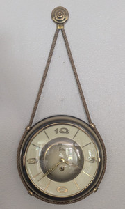Vintage Wall Clock FALLER - 1950`s – Germany w/key