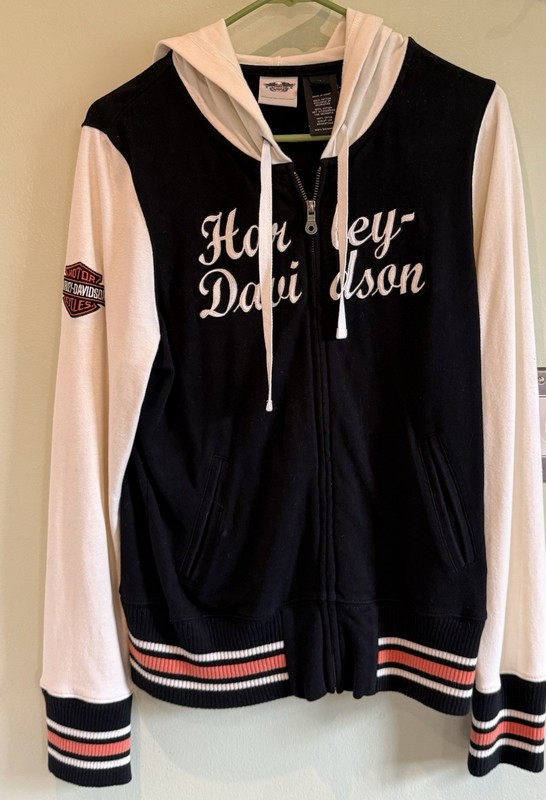 Harley-Davidson Women's Full Zip Hoodie Jacket Medium