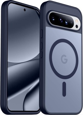 Magnetic for Google Pixel 10/Pixel 10 Pro Case, Slim Translucent Matte Shockproo