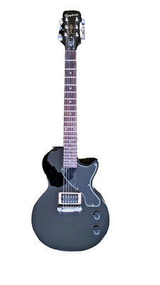Epiphone Les Paul Junior Electric Guitar - Ebony Black EGJREBCH3-GC