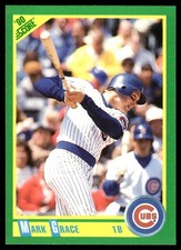 Mark Grace 1990 Score #150 Chicago Cubs MLB READ FREE SHIPPING AutographDen