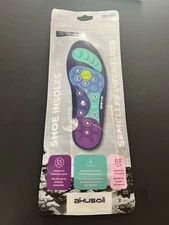 AKUSOLI Magnetic Shoe Insoles. Arch Support for Plantar Fasciitis S/M new