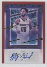 2020-21 Panini Recon Rookie Signatures Red /99 Markus Howard #RRS-MKH Auto RC