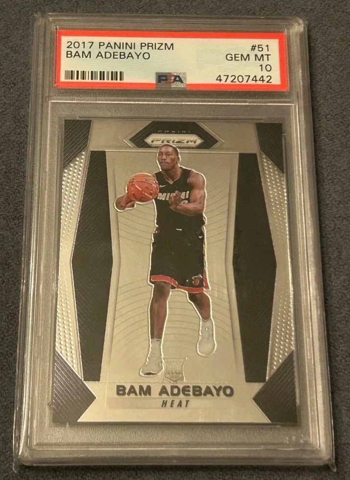 2017-18 Prizm Bam Adebayo Rookie RC PSA 10