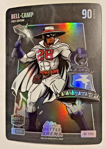 Kristian Campbell 2026 Bo Battle Arena Bell-Camp Battlefoil Steel Rookie Card!!