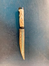 Antigua daga marroquí de la década de 1920, hoja excelente, Magreb, Argelia, África