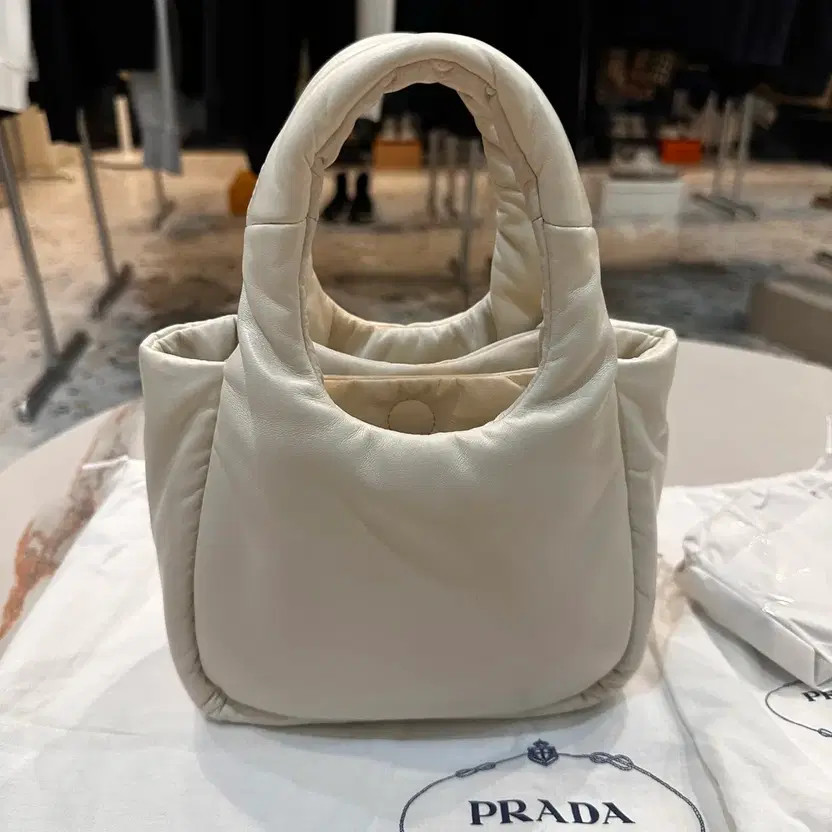 Prada Nappa Leather Shoulder Bag thumbnail 3