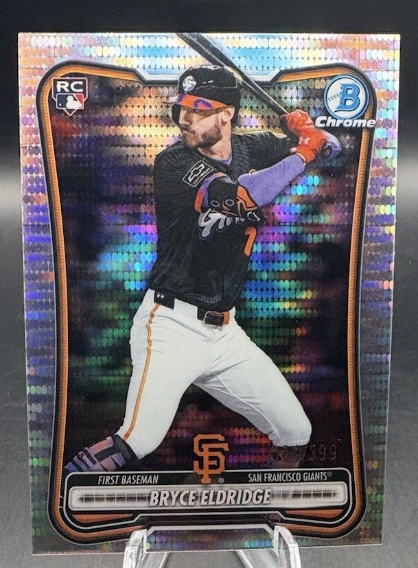 2026 Bowman Chrome - Bryce Eldridge #78 Pulsar Refractor /399 (RC)