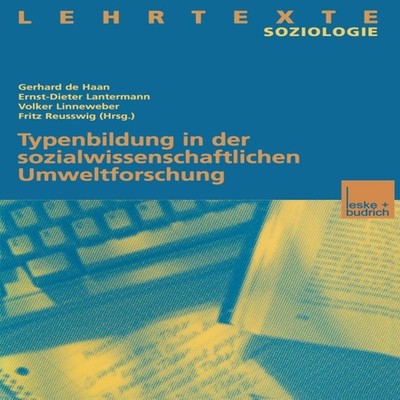 Typenbildung in der sozialwissenschaftlichen Umweltforschung Spri