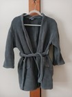 Ettitude M, Gray Unisex Bamboo Bathrobe — photo 1