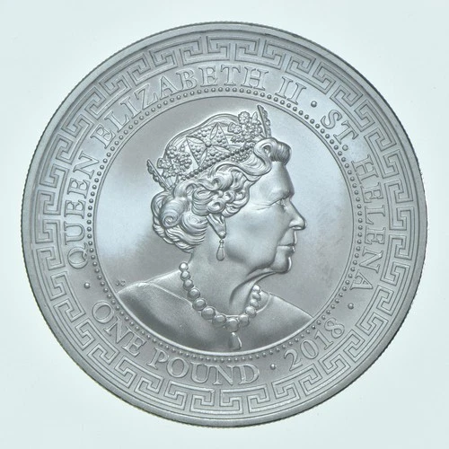 2018 Saint Helena 1 Pound - British Trade Dollar Estate Coin Collection *262