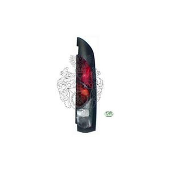 Lexmond RüCkleuchte Rechts 2 TüRer FüR Renault Kangoo 98-03 FlüGeltüRer-image