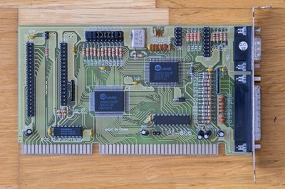 PT-606 IDE ISA Controller With UMC UM82C863F Chipset - Working