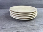 Vintage Lot of 5 Original Fiesta Ivory Salad Plate 7.25" HLC Homer Laughlin