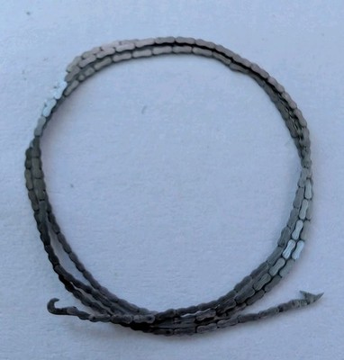 Antique fusee watch chain. Length 183 mm thickness of 0.23 mm height of 0.46 mm