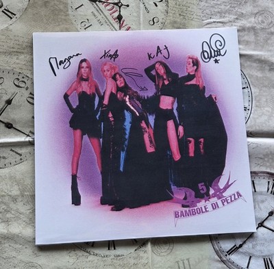 Vinyl Lp Stückpuppen 5 handsigniert + Cristina D'Hafer nummerierte Kopie 888