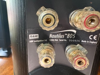 B&W Nautilus 805 N805 Bowers Wilkins Made in England | eBay