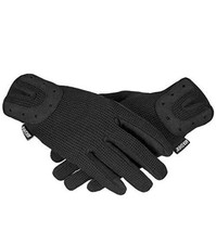 NEW! Mashfa Equestrian Riding Gloves Womens Medium Black Soft Cloth Flexible