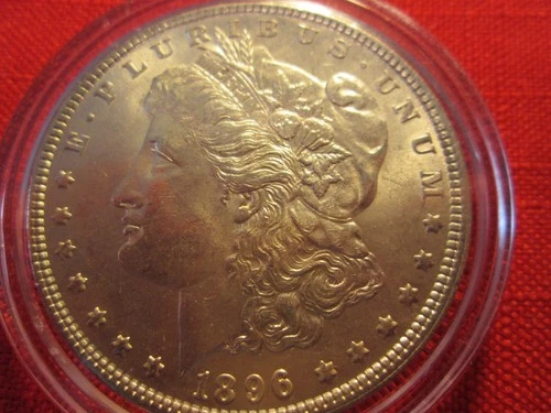 1896-P Morgan Silver Dollar! High MS!