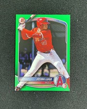 2025 Topps Bowman Draft Green #BD-24 Joswa Lugo 77/99 Angels QI95