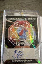 2021 Panini Elite Extra Edition - Hidden Gems Brendan Donovan #HG-BD Black (AU,