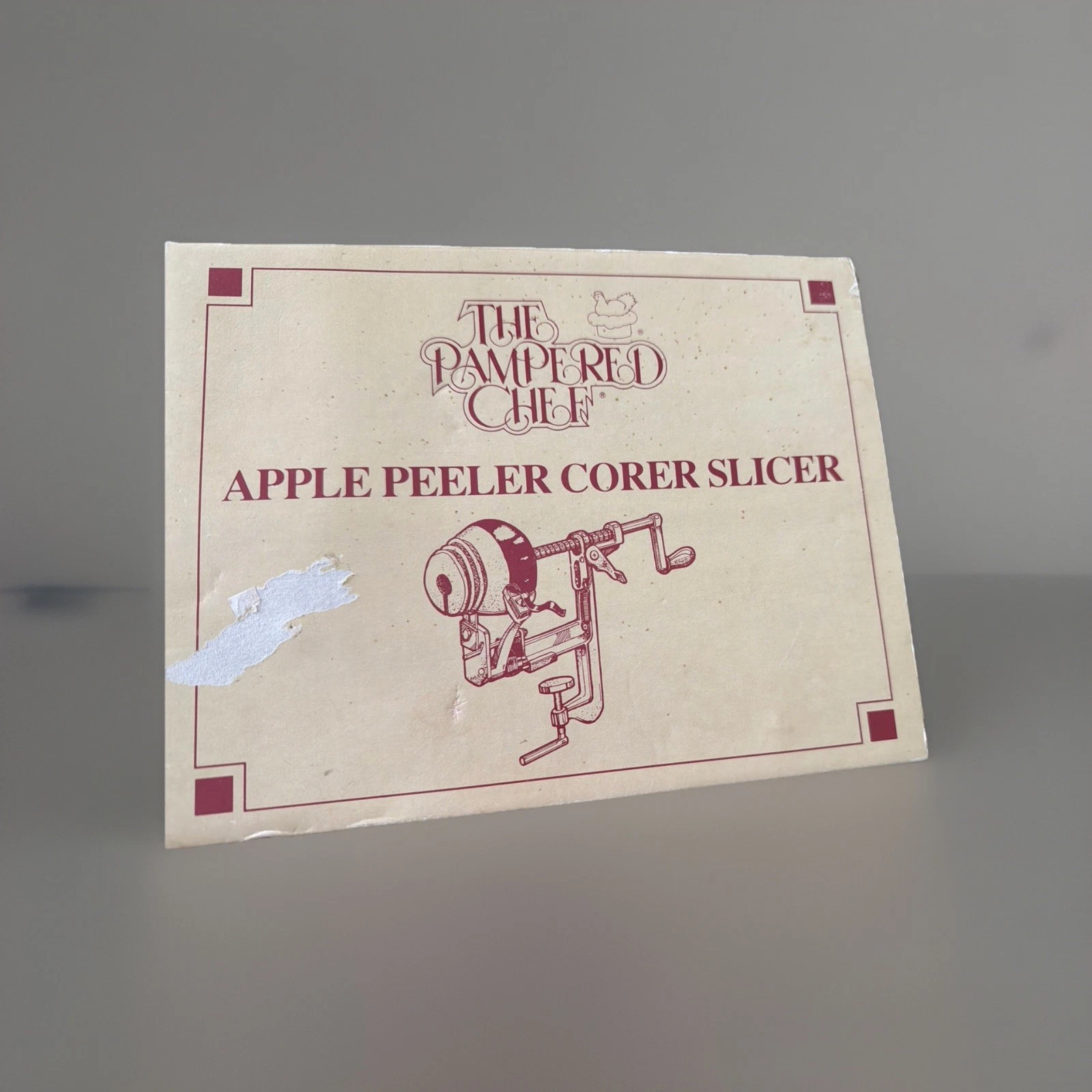 Vintage Pampered Chef Apple Peeler Corer Slicer | Original Box & Instructions
Opens in a new window