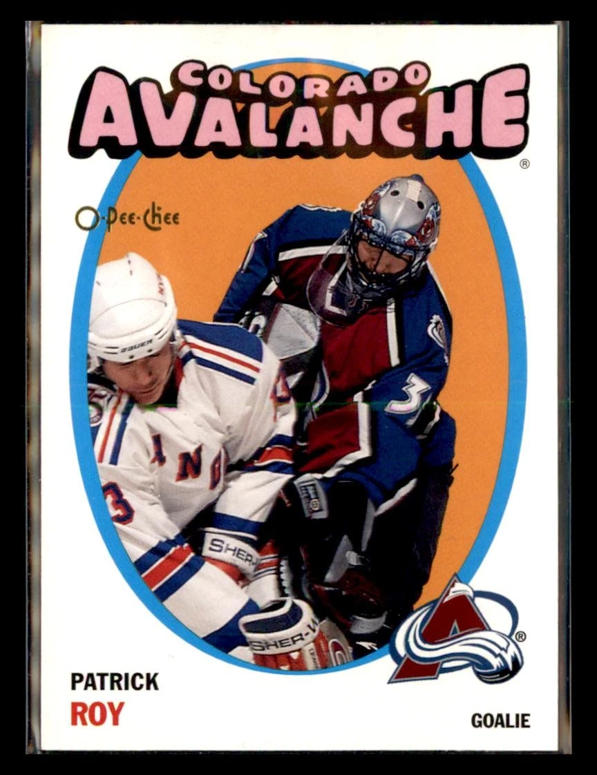 2001-02 O-Pee-Chee #47 Patrick Roy 1971-72-Heritage Colorado Avalanche HOCKEY...