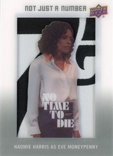 UPPER DECK 2025 JAMES BOND NO TIME TO DIE NAOMIE HARRIS #NJV-9 PATCH RELIC CARD