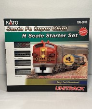 KATO Santa Fe Super Chief N Scale Starter Set 106-0018 Unitrack