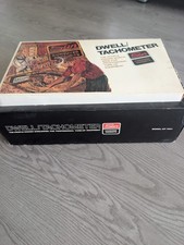 Vintage Sun Cp 7601 Dwell Tachometer W Box Manual Papers Complete Untested