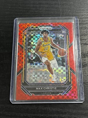 2022-23 Panini Prizm - Max Christie #270 Red Power Prizm /75 (RC)
