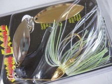 War Eagle Gold Frame Double Willow Spinnerbait 3/8oz #09 Spot Remover New Piano