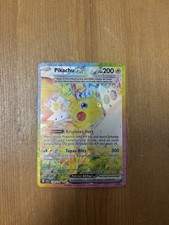 Pokemon Stürmische Funken Pikachu ex Alt Art 238/191 Near Mint deutsch
