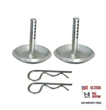 2205071 Snow Plow Skid Shoesquick Release Adjustable Pin Lock Plow Skid Feet