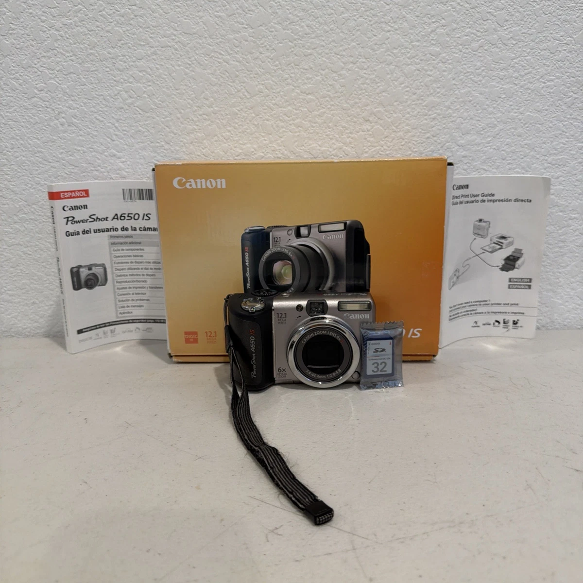 Canon PowerShot A650 IS Digital Cameras for Sale | Shop New & Used